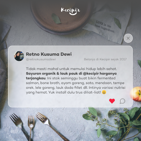 testimoni kecipir
