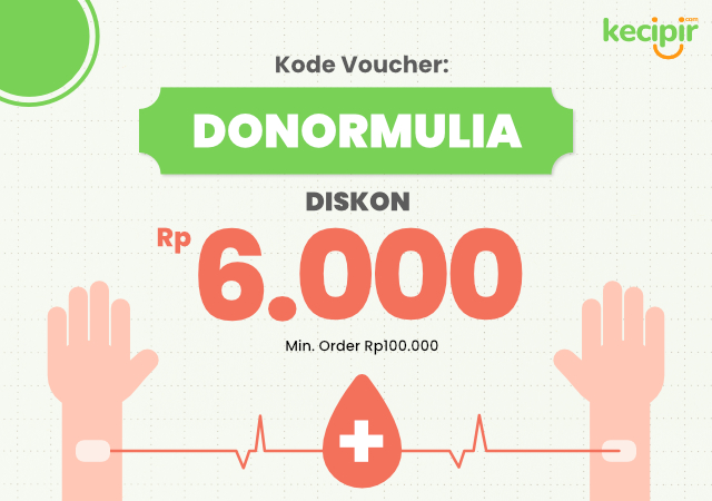 Kupon DONORMULIA diskon 6ribu