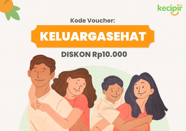 Kupon KELUARGASEHAT DIskon 10 ribu