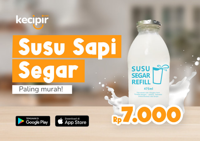 susu sapi segar