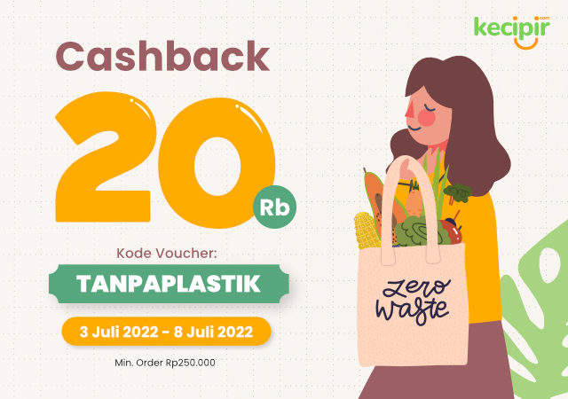 Kode VOucher Cashback TANPAPLASTIK
