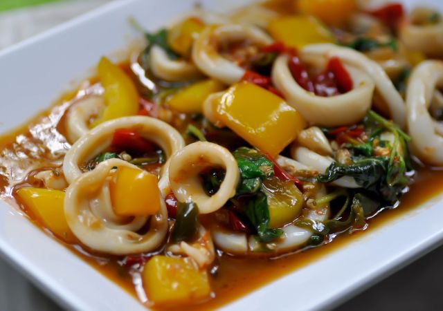 resep cumi saus mentega