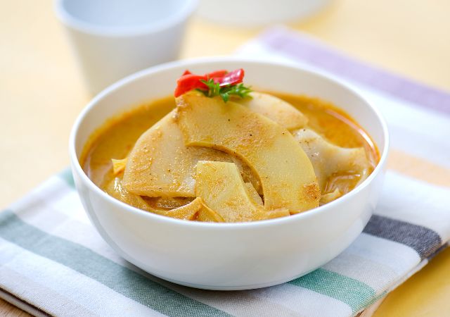 resep sayur rebung kuah santan