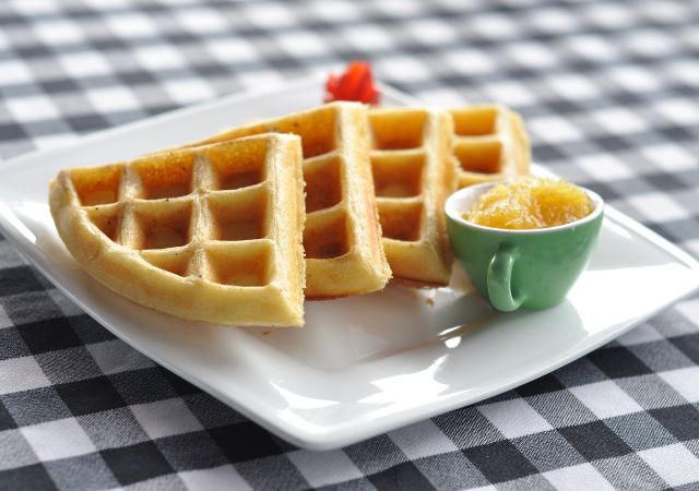 resep waffle sorgum