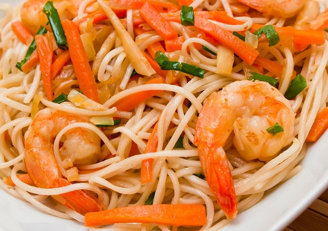 resep mie tomat udang
