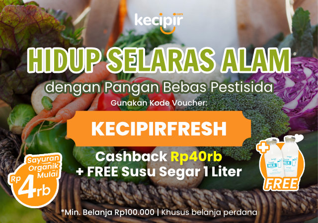promo tahun baru kecipir cashback 40 ribu